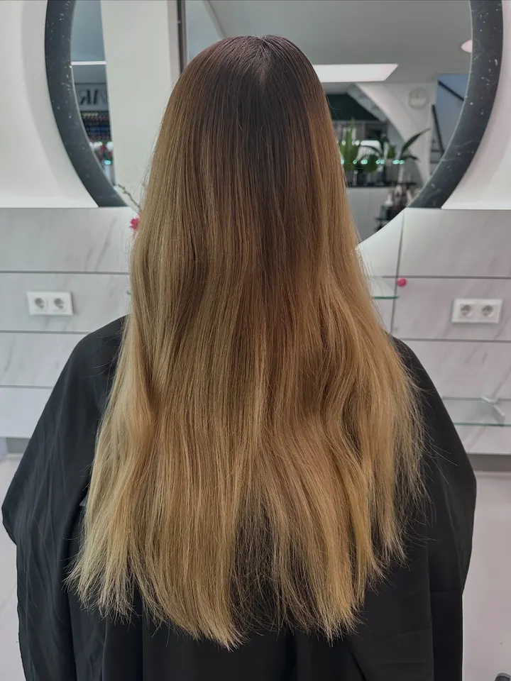 Vorher: Creamy Blonde