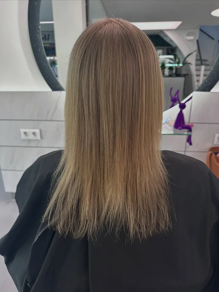 Vorher: Tape Extensions