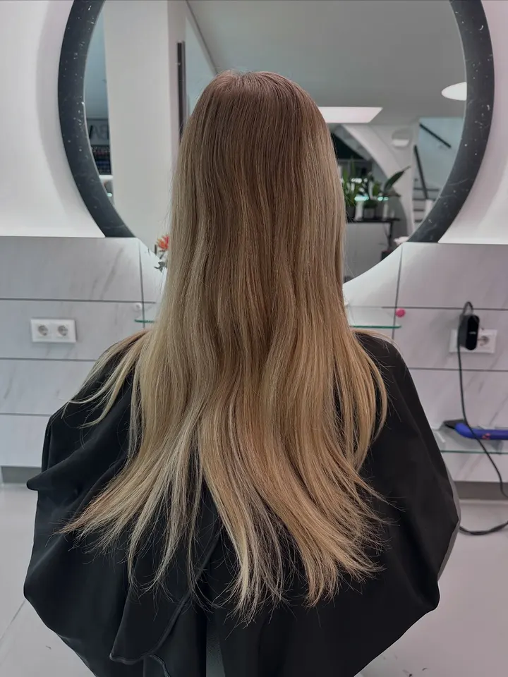 Vorher: Cool Blonde AirTouch
